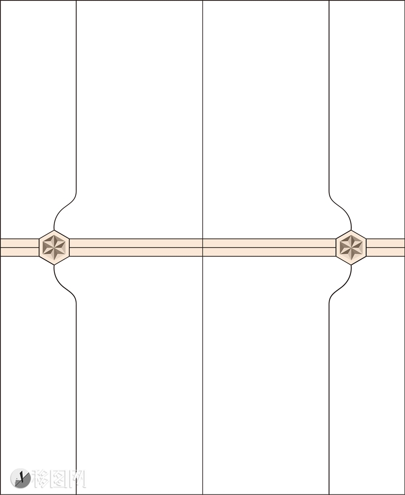雕刻立体彩绘路径六角形六边形装饰图 彩雕 路径图 装饰图库 移图网ypicw Com