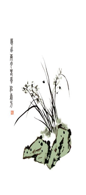 首页 设计素材 广告设计 > 兰花  关键词:兰花石头诗国画花鸟水墨画